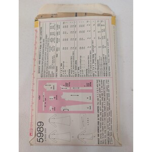Simplicity 5989 Misses Robe Sewing Pattern Long or Short Lengths VTG 8-10 UC/FF image 2