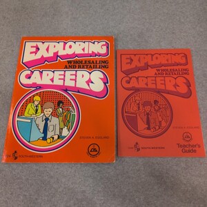 Exploring Wholesaling and Retailing Careers Eggland 1976 Teacher Guide Set image 1