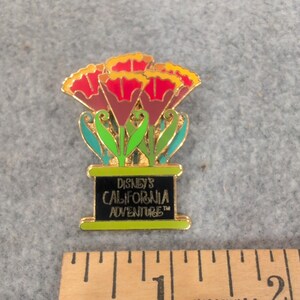Disney California Adventure Flower Bouquet Enamel Pin Trading 2004 Collector image 2