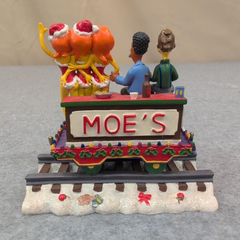 The Simpsons Christmas Express Duffin Thru A Winter Wonderland Moe's Tavern image 3