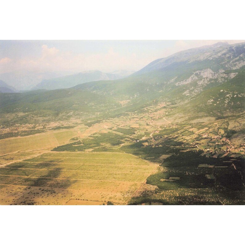 Vintage 1999 Bosnia SFOR NATO Base Airstrip Aerial Photo Lot of 9 6x4 image 6