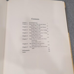 The First Hundred Years 1883-1983 Jacksonville State University Effie Sawyer VG image 5