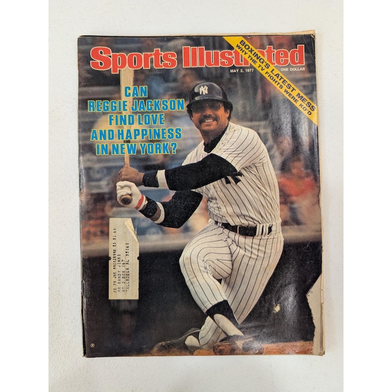 Sports Illustrated Magazine May 2, 1977 Reggie Jackson Yankees Baseball image 1