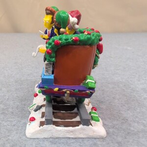 The Simpsons Holiday Payola Christmas Express Collection Fat Tony Figurine 2005 image 4
