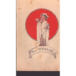 Vintage Het Peuterboek: Een boek voor ouders G.F. Earnshaw Davison-Paxon Co Atlanta afbeelding 1