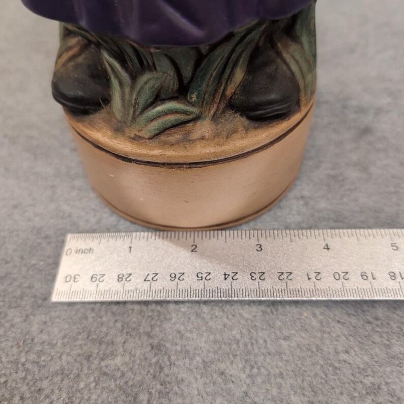 Vintage Alberta's 1966 Hand Signed Ceramic Russian Vodka Man Decanter Figurine image 6