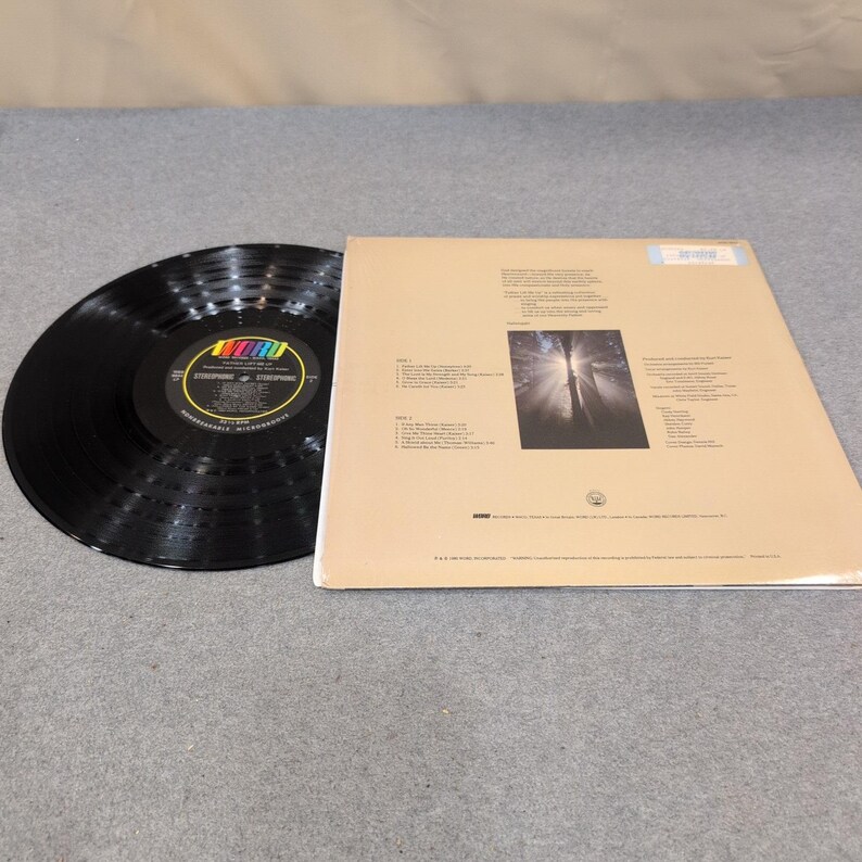 Father Lift Me Up Expressions for His Presence Vinyl LP Kurt Kaiser WSB-8844 image 2