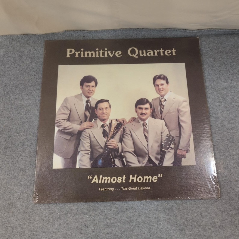 Primitive Quartet Almost Home Vinyl LP 1978 Bluegrass Gospel The Great Beyond image 1