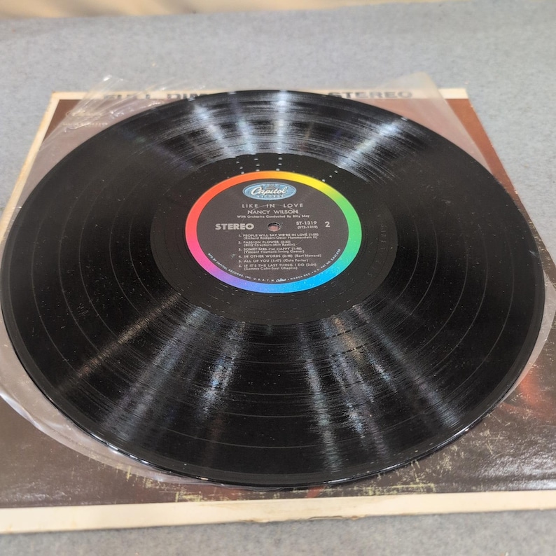 Nancy Wilson Like in Love Vinyl LP Capitol ST-1319 Billy May Orchestra 1960 image 5