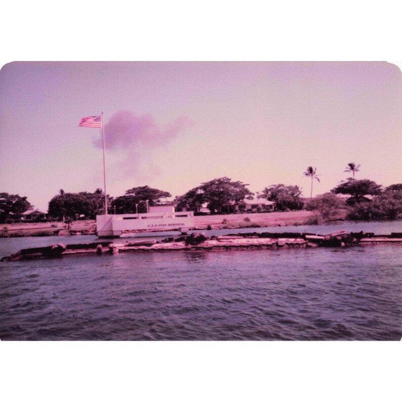 Vintage 1970s Pearl Harbor USS Arizona USS Utah Memorial Photos Lot of 13 Bell image 5
