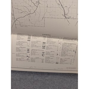 VTG 1979 General Highway Map Washington County Alabama 28" x 18" Chatom Millry image 3