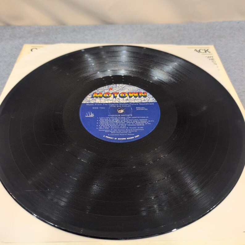 Colonna sonora originale del film Il grande freddo (The Big Chill Original Motion Picture Soundtrack), vinile LP, 1983, Motown, 6062ML immagine 5
