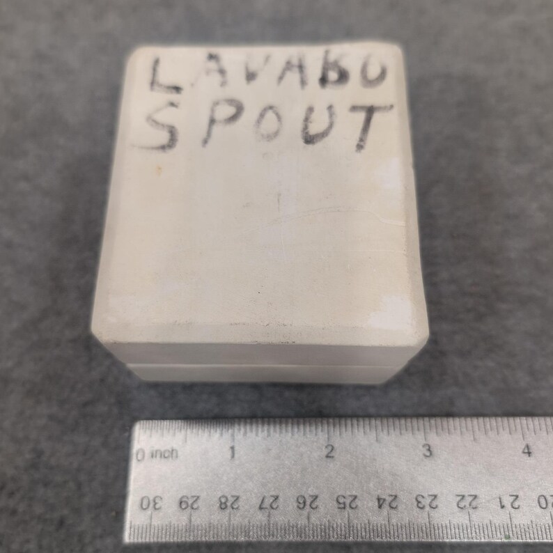 Vintage Lavabo Spout Ceramic Mold for Casting Bath Fixtures image 2