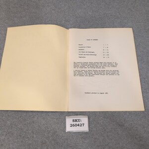 Ricettario vintage del 1985 della LBC Acteens Rainbow Recipes Women's Missionary Union. immagine 2