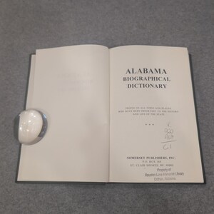 Alabama Biographisches Wörterbuch Somerset Verlage 1998 Hardcover Referenz Bild 2