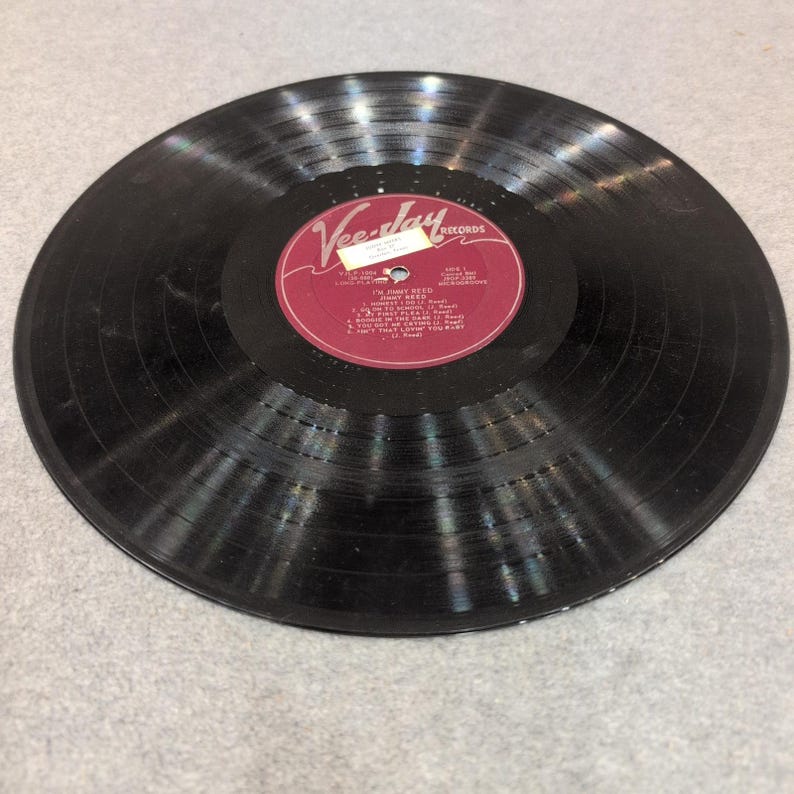 Jimmy Reed I'm Jimmy Reed Vinyl LP Vee-Jay Records VJLP-1004 Mono Blues Album image 2