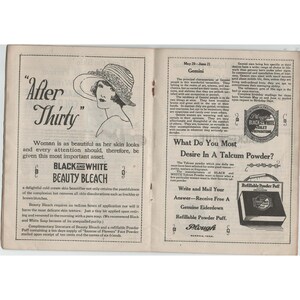 Vintage 1920s Plough's Black and White Dream Book Memphis TN Advertising Booklet image 4