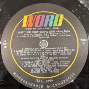 Camminando al sole con Little Marcy Vinile LP Singcord ZLP 871 Domenica immagine 4