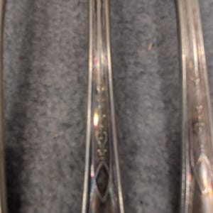 Lafayette Silver Plate 15pc Flatware Set Art Deco Forks Spoons Vintage Cutlery image 4