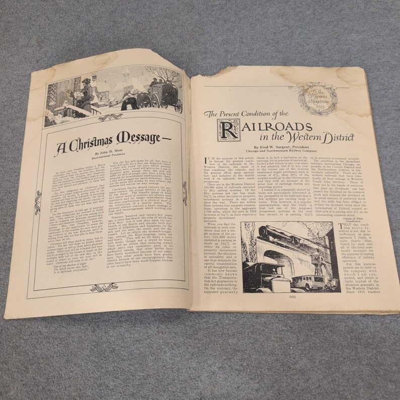 Vintage December 1925 The Kiwanis Magazine Kiwanis International Chicago IL image 3