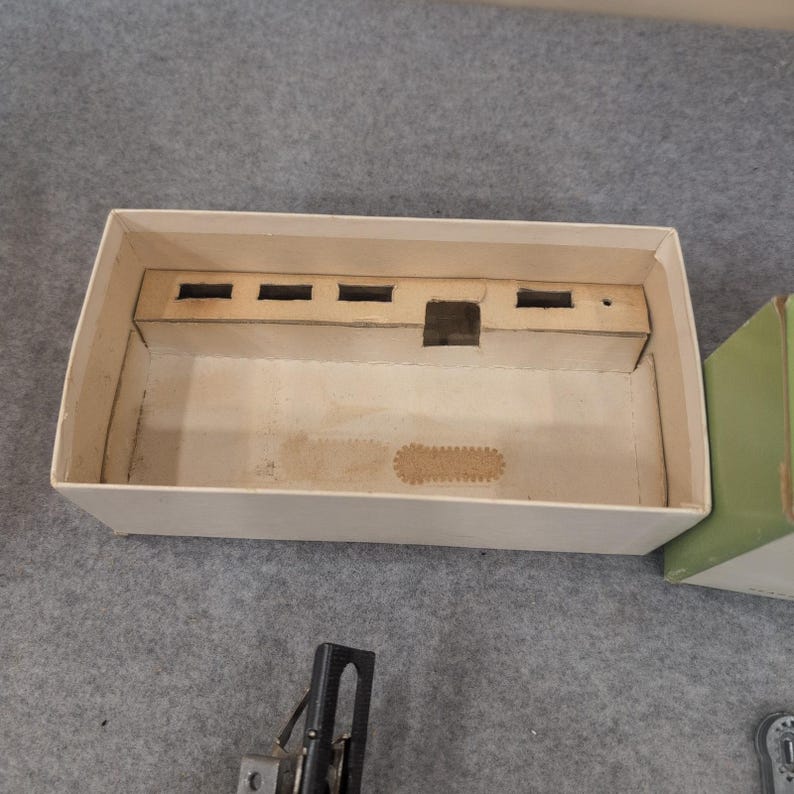 Vintage Sears Kenmore Knopfloch 6774 mit Schablonen und Box Bild 5