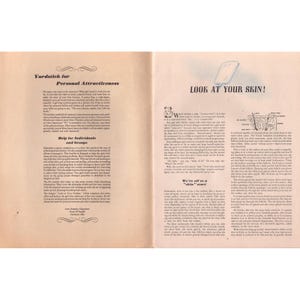 Vintage Thru the Looking Glass to Good Grooming Procter & Gamble Booklet image 3