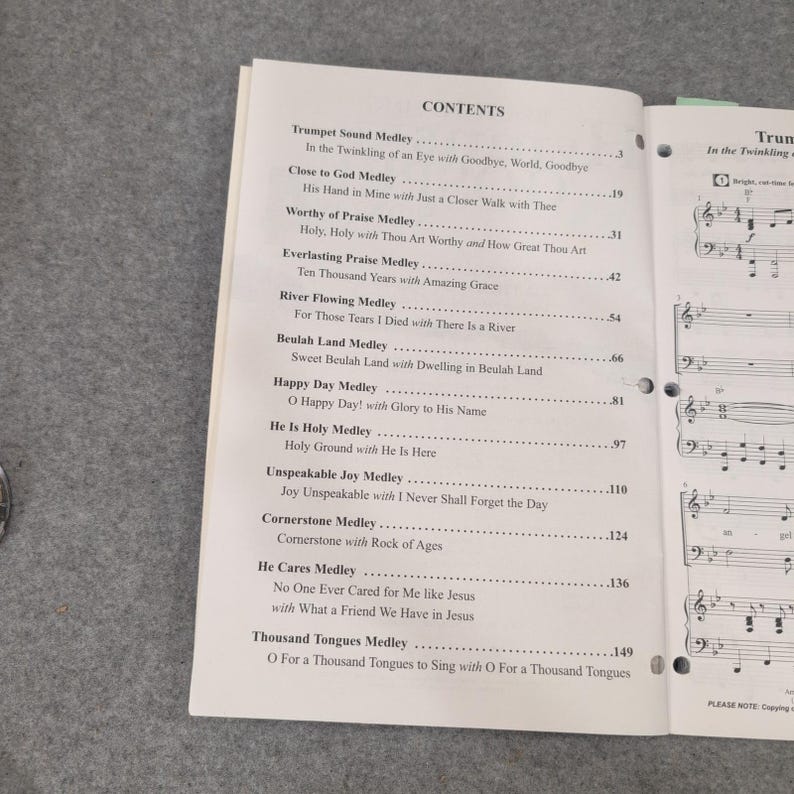 Ready to Sing Hymns and Gospel Songs Volume 4 SATB Choral Book Russell Mauldin image 3