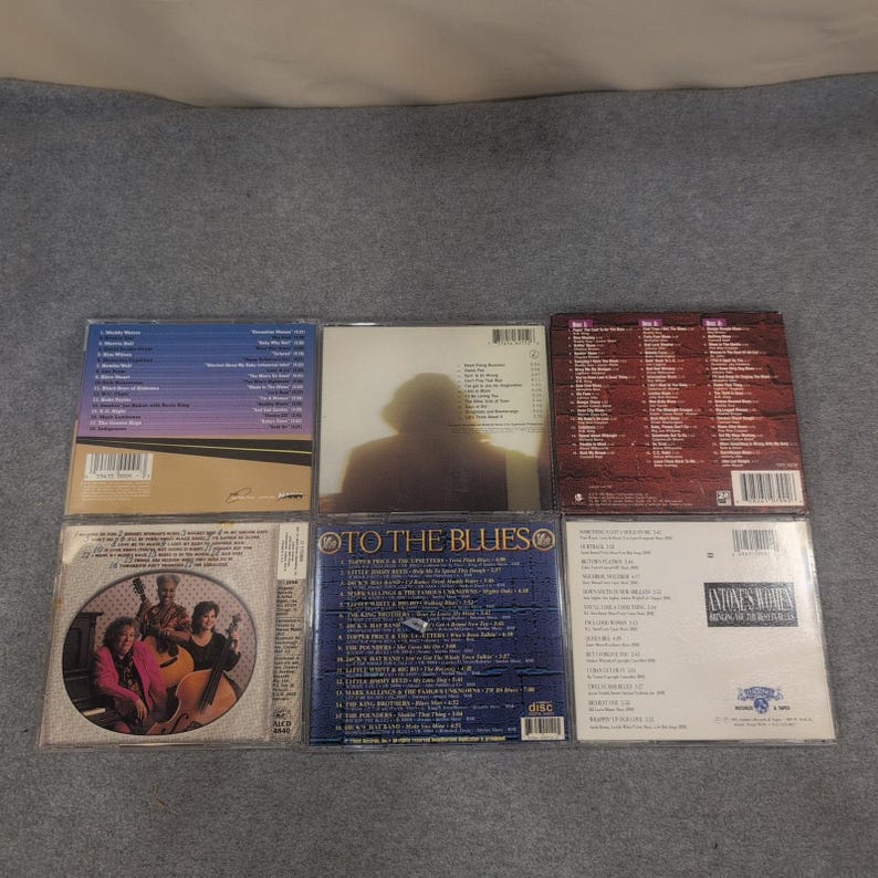 Lotto di 6 CD di musica blues: Tinsley Ellis, Saffire, Antone's Women Get The Blues 2 immagine 2