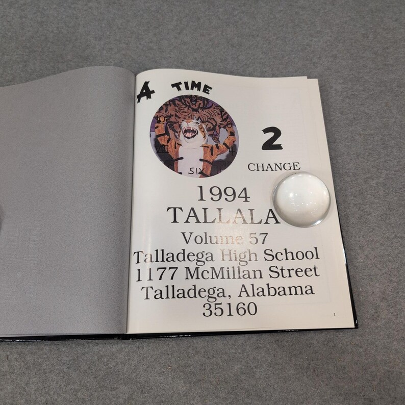 Talladega High School Tallala 1994 Yearbook Volume 57 Alabama A Time 2 Change image 4