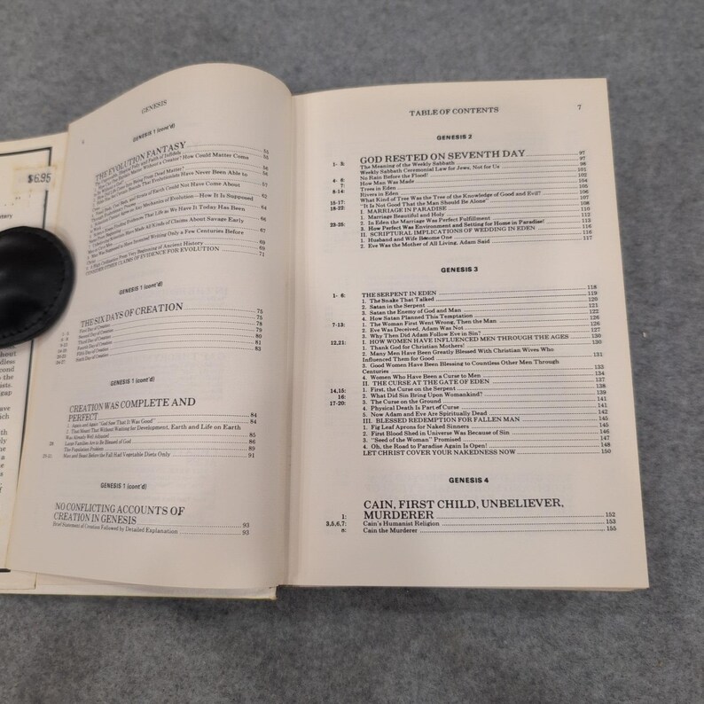 In the Beginning Genesis Commentary Dr John R Rice 1975 Hardcover 087398403X image 6