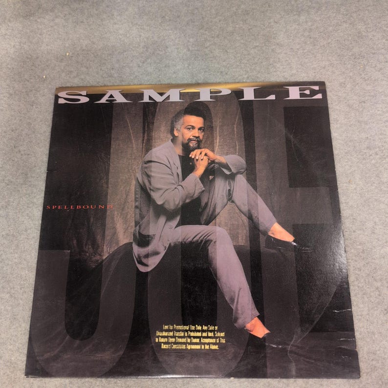 Joe Sample Spellbound Vinyl LP 1989 Warner Bros 1-25781 Promotional Copy Jazz image 1