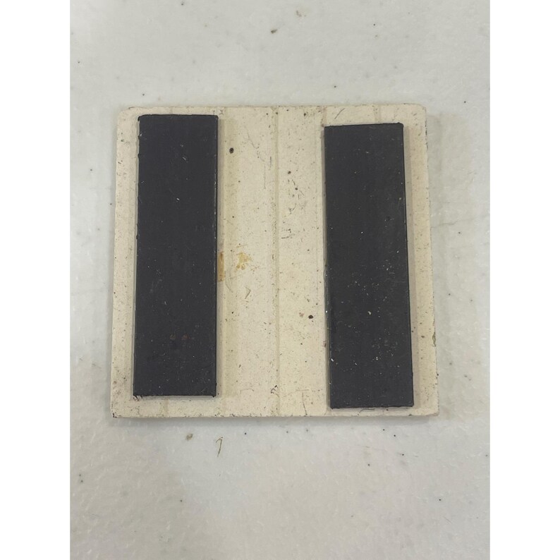 Magnete in ceramica quadrato con funivia di San Francisco, souvenir del 1989 immagine 2