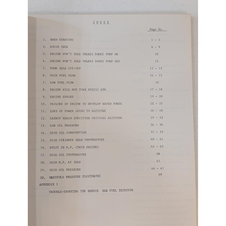 AVCO Lycoming Reciprocating Engine Troubleshooting Guide 1977 SSP-475 image 3