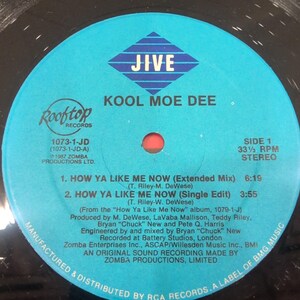 Kool Moe Dee, How Ya Like Me Now, 12 single vinyle 1987 Jive Rooftop 1073-1-JD TB image 4