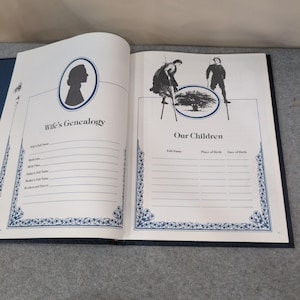 Our Family Tree A History of Our Family Genealogy Record Book 1977 Poplar Books image 5