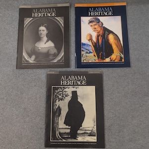 Alabama Heritage Magazine Journal Collection Histoire Culture Lot de 3 image 1