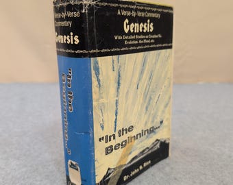 En el principio: Comentario del Génesis, Dr. John R. Rice, 1975, tapa dura, 087398403X