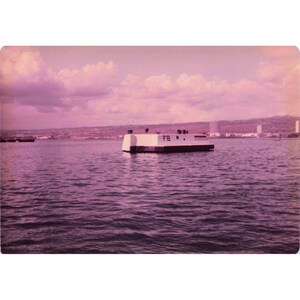 Vintage 1970s Pearl Harbor Battleship Row USS Tennessee Nevada Photos Lot of 8 image 3