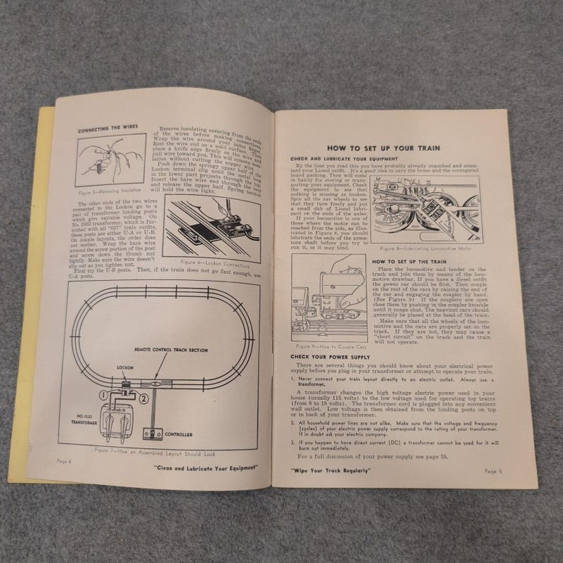1950 Lionel Trains Instructions for Assembling and Operating Manual No 926-50 image 4