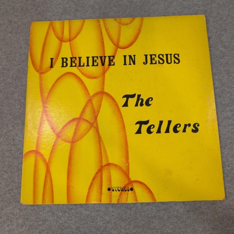 The Tellers I Believe In Jesus Vinyl LP Prestige Productions Gospel Stereo VG- image 1