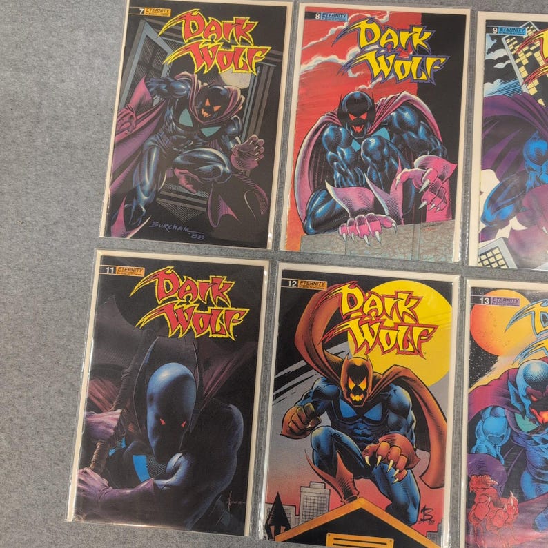 Dark Wolf Eternity Comics Lot Hefte 7 8 9 10 11 12 13 14 Kupferzeit NM Bild 2