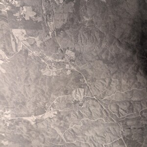 Vintage 1977 USDA Aerial Survey Photo Coosa County Alabama Series of 27 Maps image 4