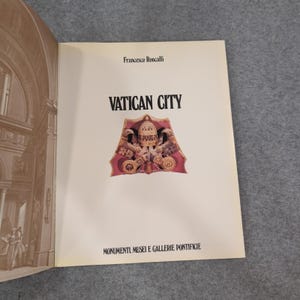 Vatican City Monumenti Musei e Gallerie Pontificie Francesco Roncalli 1981 Book image 3