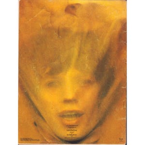 1973 Rolling Stones Angie Sheet Music Jagger Richard Goats Head Soup image 2