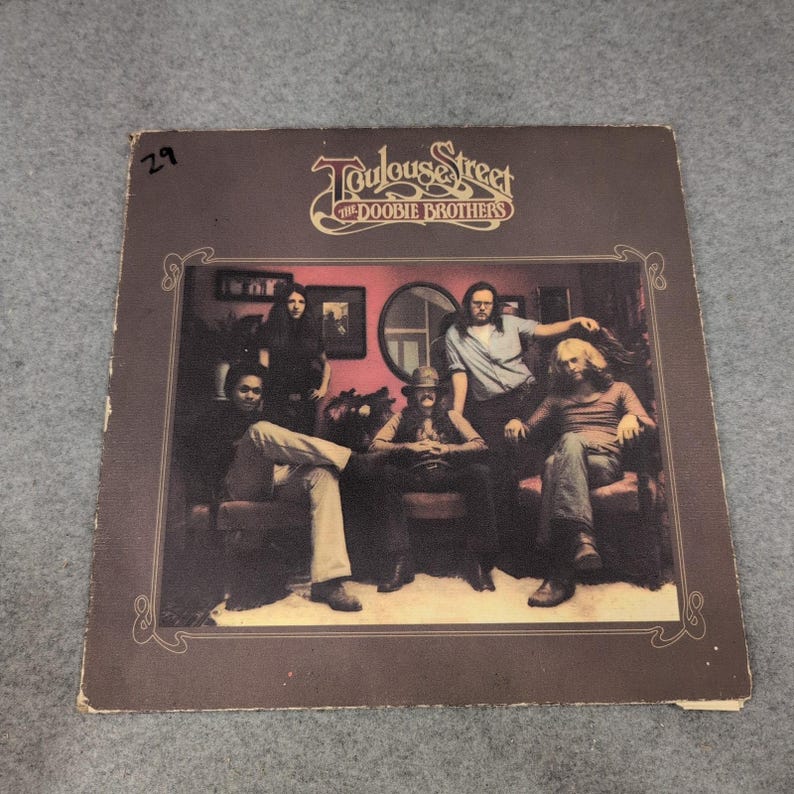 The Doobie Brothers Toulouse Street Vinile LP 1972 Warner Bros BS 2634 Rock immagine 1