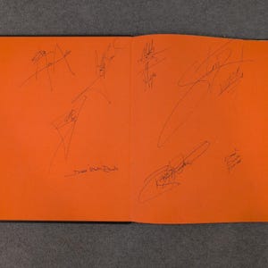 Wrestling Madness Matt Hunter Book 8 Signatures Autographed Sting Dustin Rhodes image 1