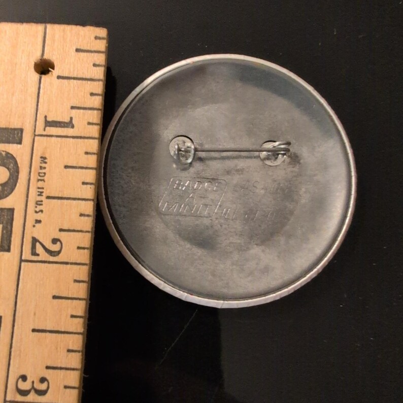 Spirit of America Marching Band Curt Hopson Alumni Vintage Pinback Button Badge image 2