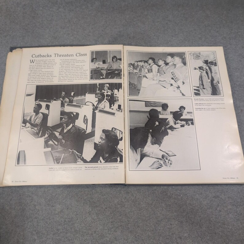 1982 Sidney Lanier High School Yearbook Oracle Vol 64 Montgomery Alabama AL image 5