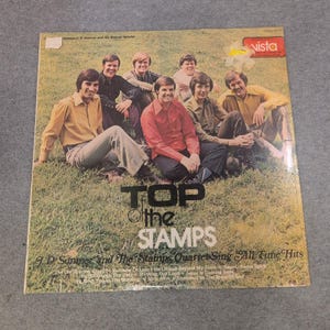 JD Sumner and The Stamps Quartet Top of the Stamps Vinyl LP Vista R1717 Gospel image 1