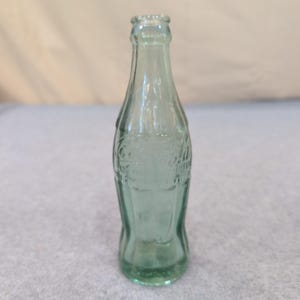 Vintage Coca-Cola Glass Bottle Springfield MO Embossed Hobbleskirt Green Glass image 1